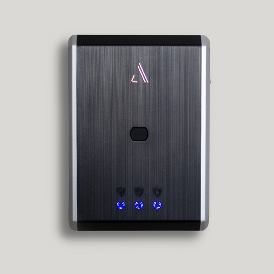 Austere Vll Series Power 4-Outlet With Omniport USB & 45W USB-C PD Port - Black - Austere Vll Series Power 4-Outlet With Omniport USB & 45W USB-C PD Port  - Front