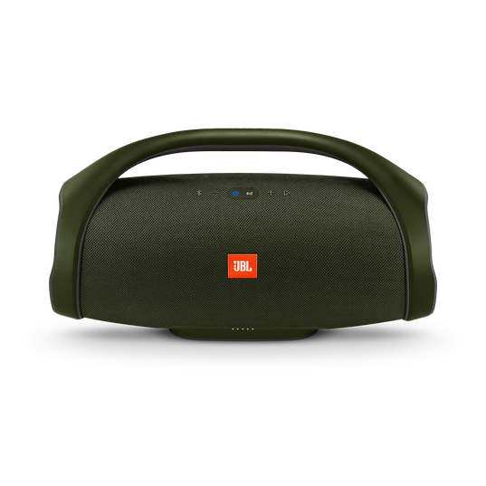 JBL Boombox - forest green - Portable Bluetooth Speaker - Front