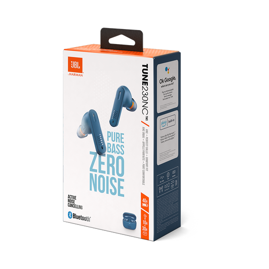 TWS wireless JBL earbuds Tune cancelling | noise 230NC True