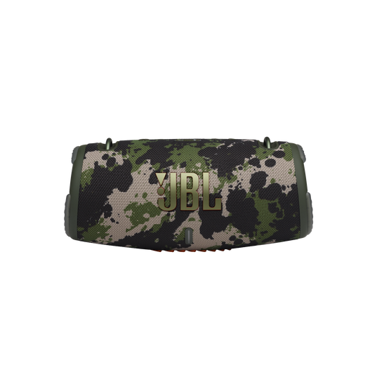 JBL Xtreme 3 - Black Camo - Portable waterproof speaker - Front
