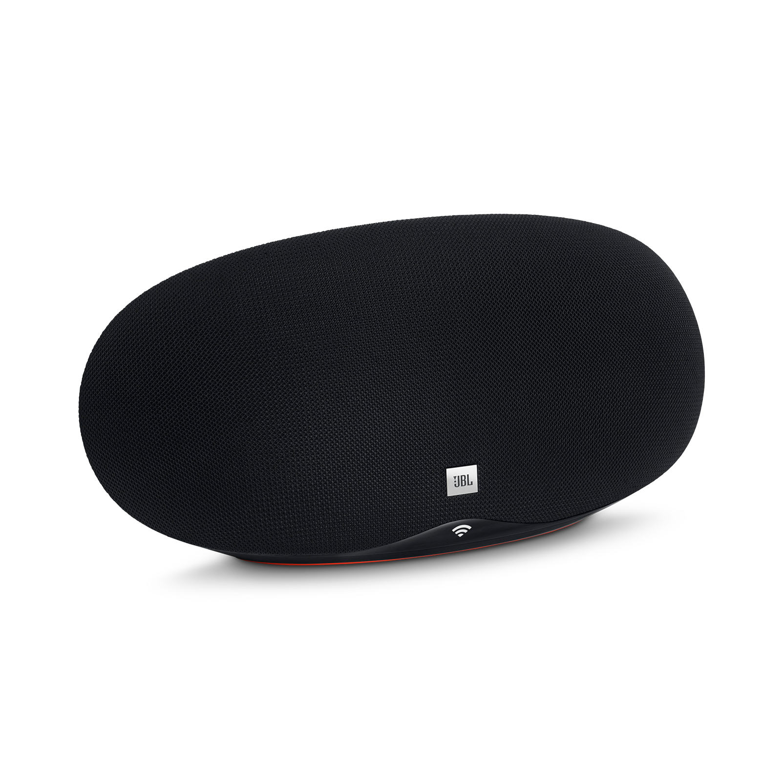 JBL Playlist - Black - Wireless speaker with Chromecast built-in - Hero