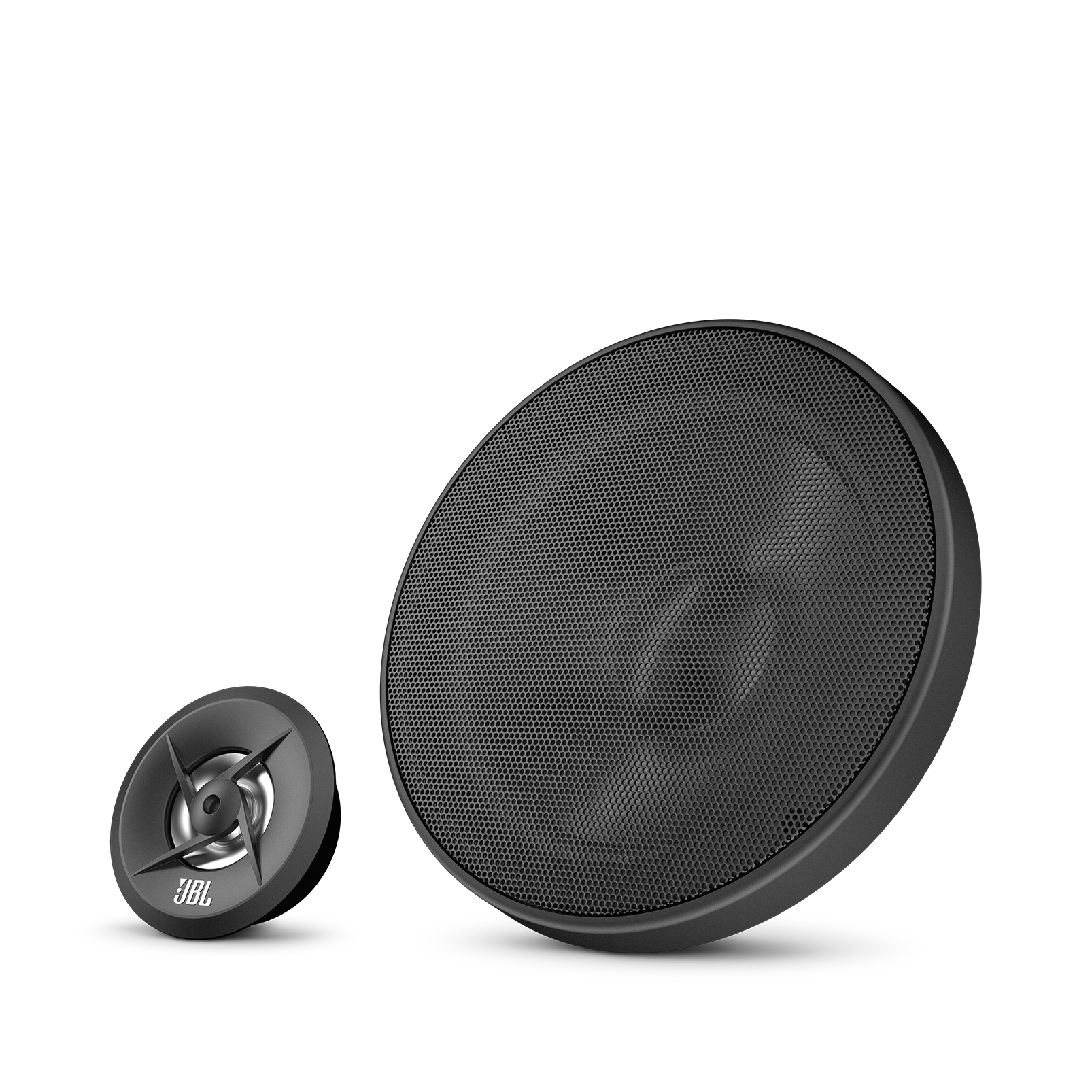 Schwarz Komponenten-Lautsprechersystem 2er Pack JBL Stage 600CE 6,5 165 mm Tieftöner und Hochtöner 
