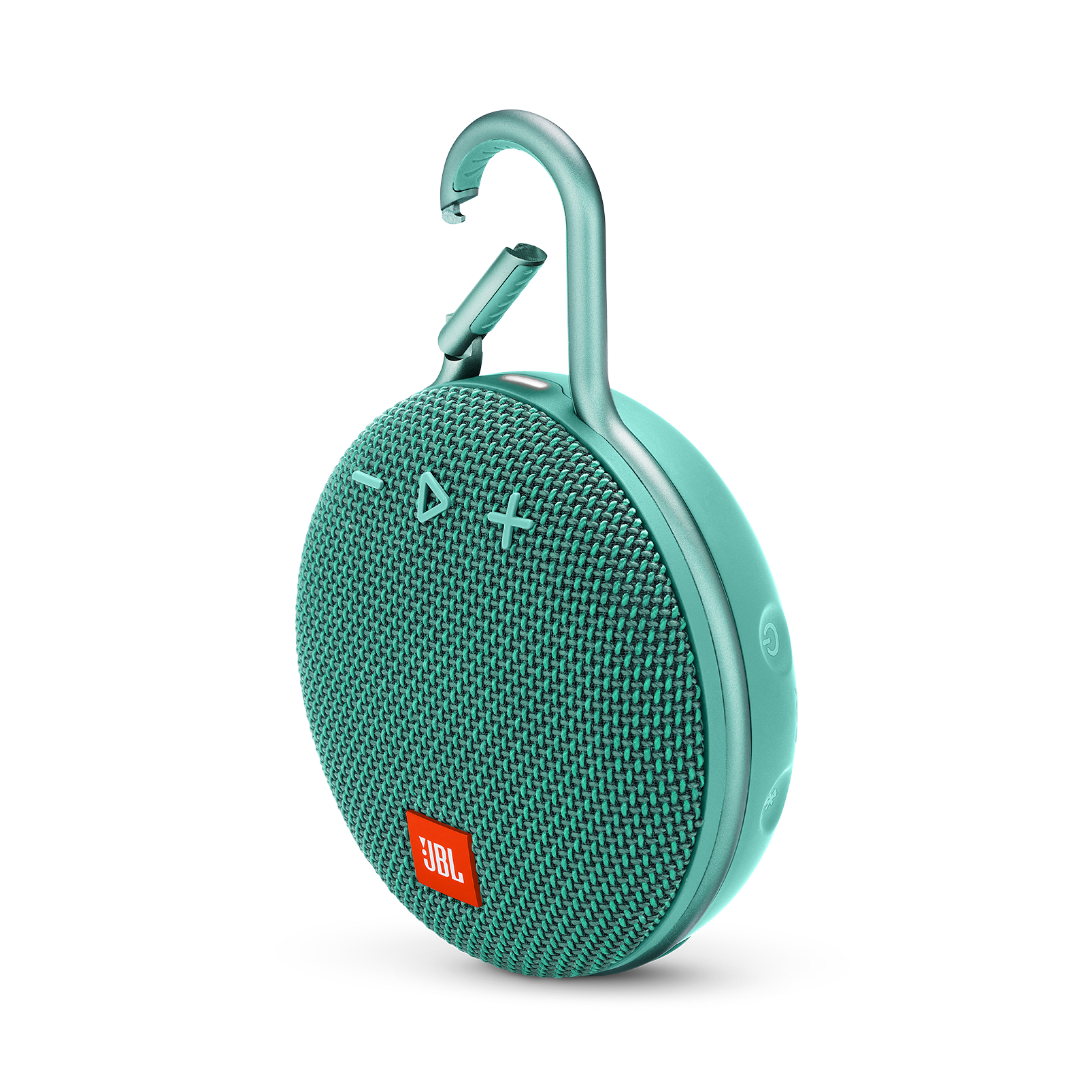 JBL Clip 3 - River Teal - Portable Bluetooth® speaker - Hero