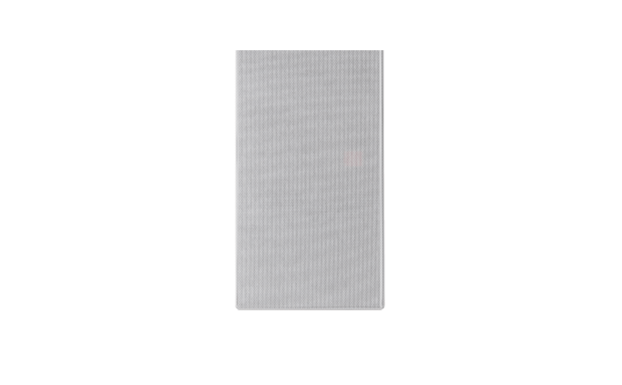 Paintable, nearly invisible zero-bezel magnetic grill