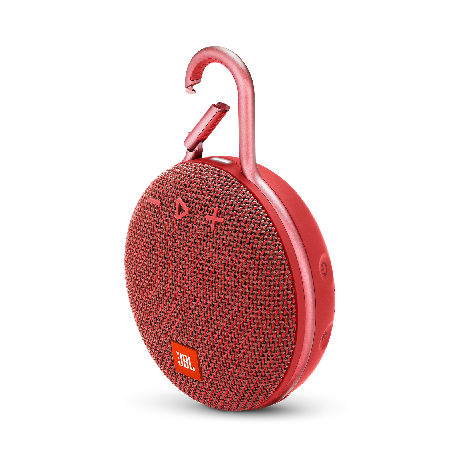 JBL Clip 3 - Fiesta Red - Portable Bluetooth® speaker - Hero