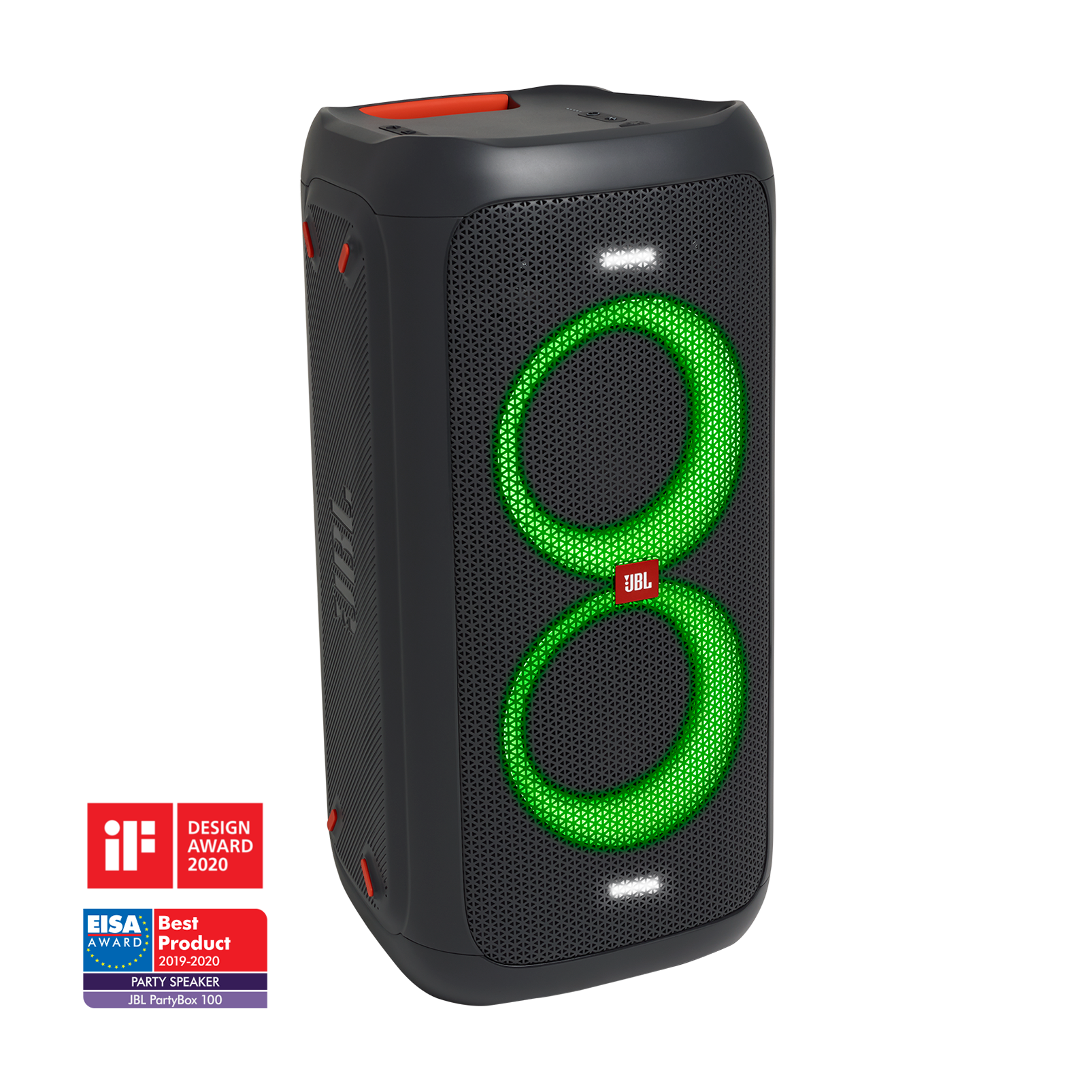 JBL PartyBox 100 | Powerful portable Bluetooth party speaker with 
