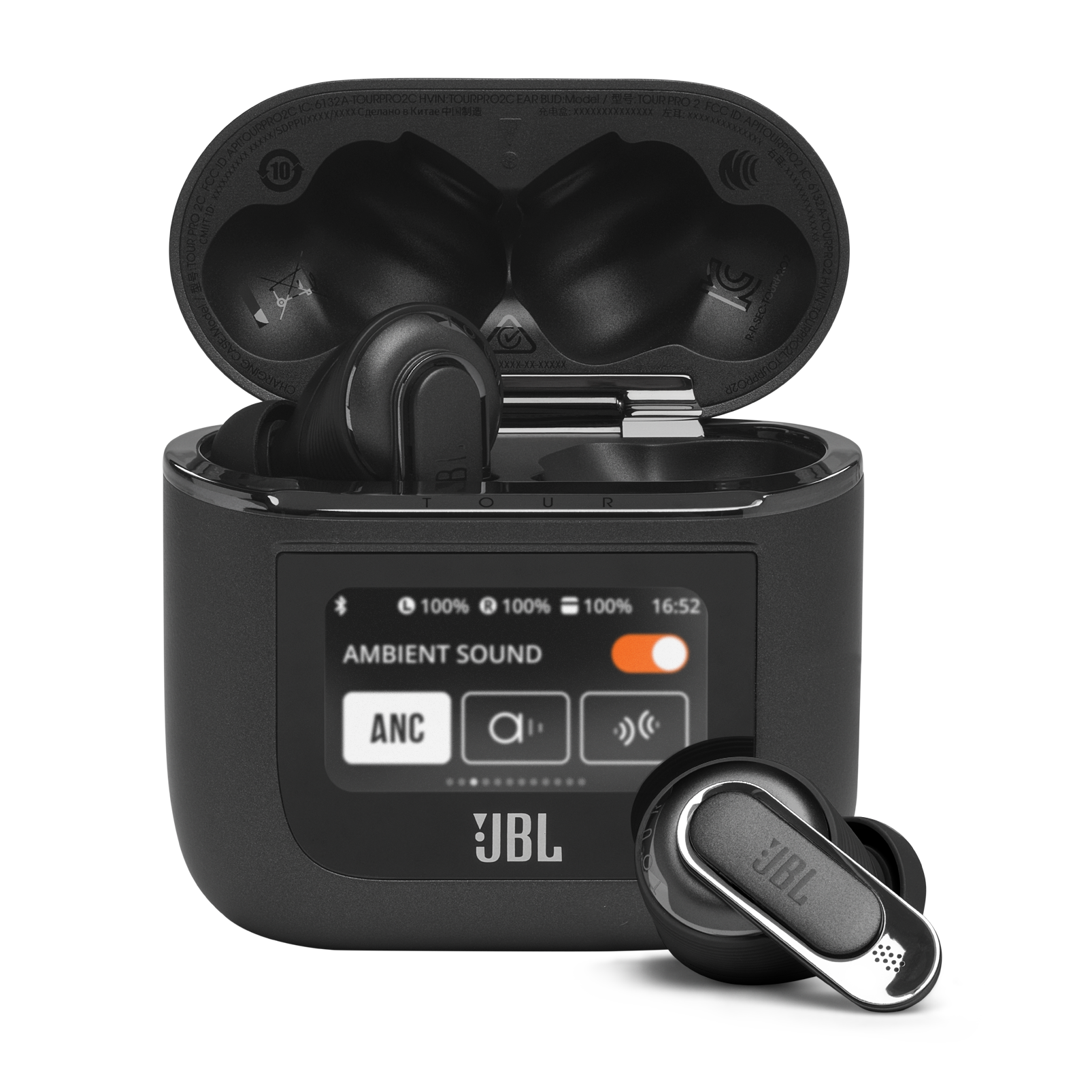 JBL TOUR PRO 2　ブラック JBL Tour Pro 2 | True wireless Noise Cancelling earbuds
