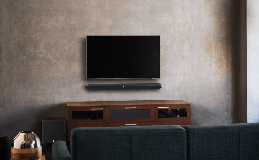 Cinema SB 450 | 4K Ultra-HD soundbar with wireless subwoofer.